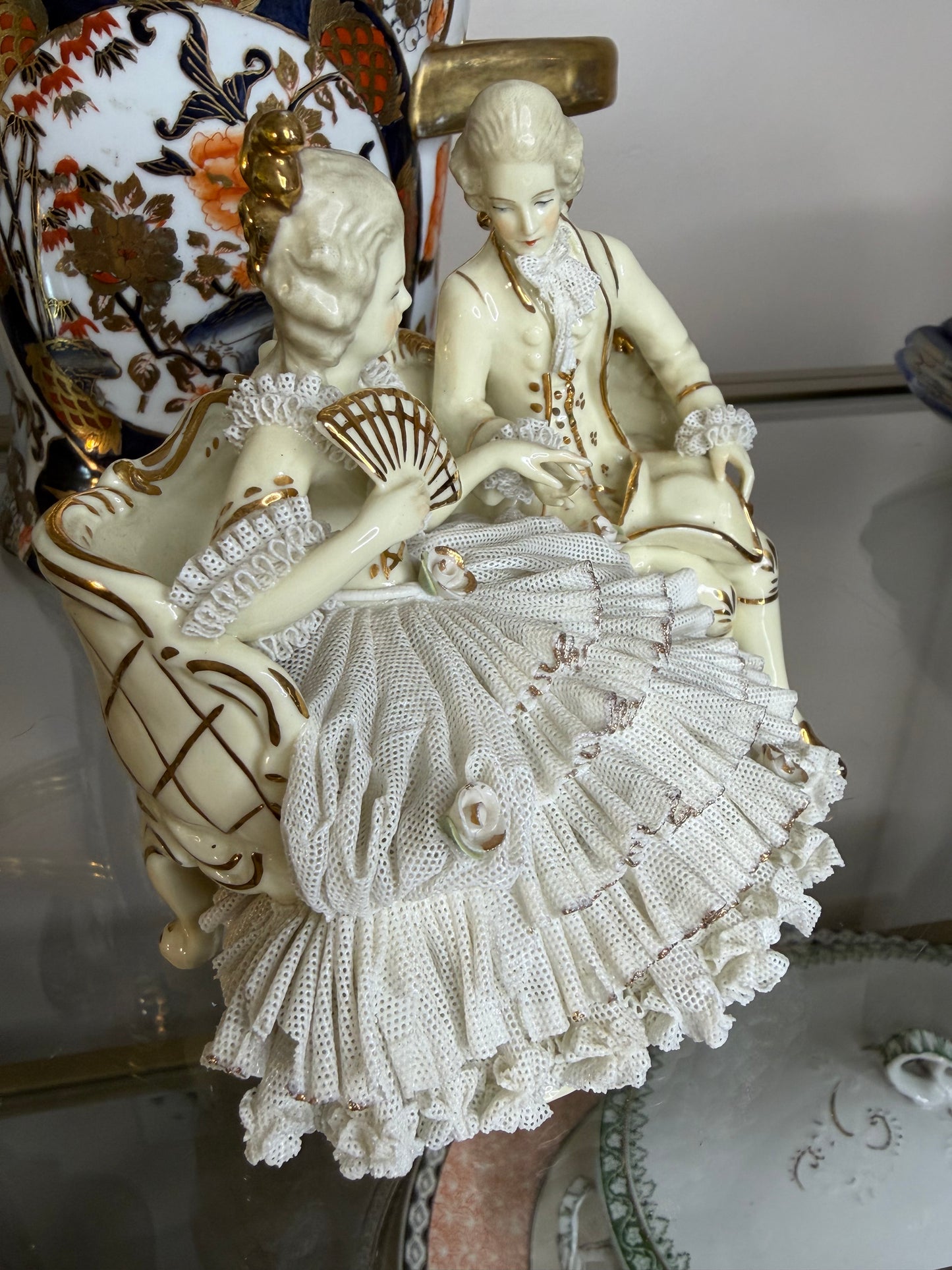Stunning Dresden Lace courting couple!