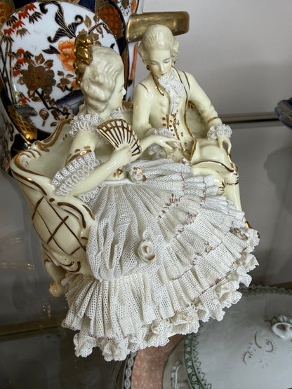 Stunning Dresden Lace courting couple!