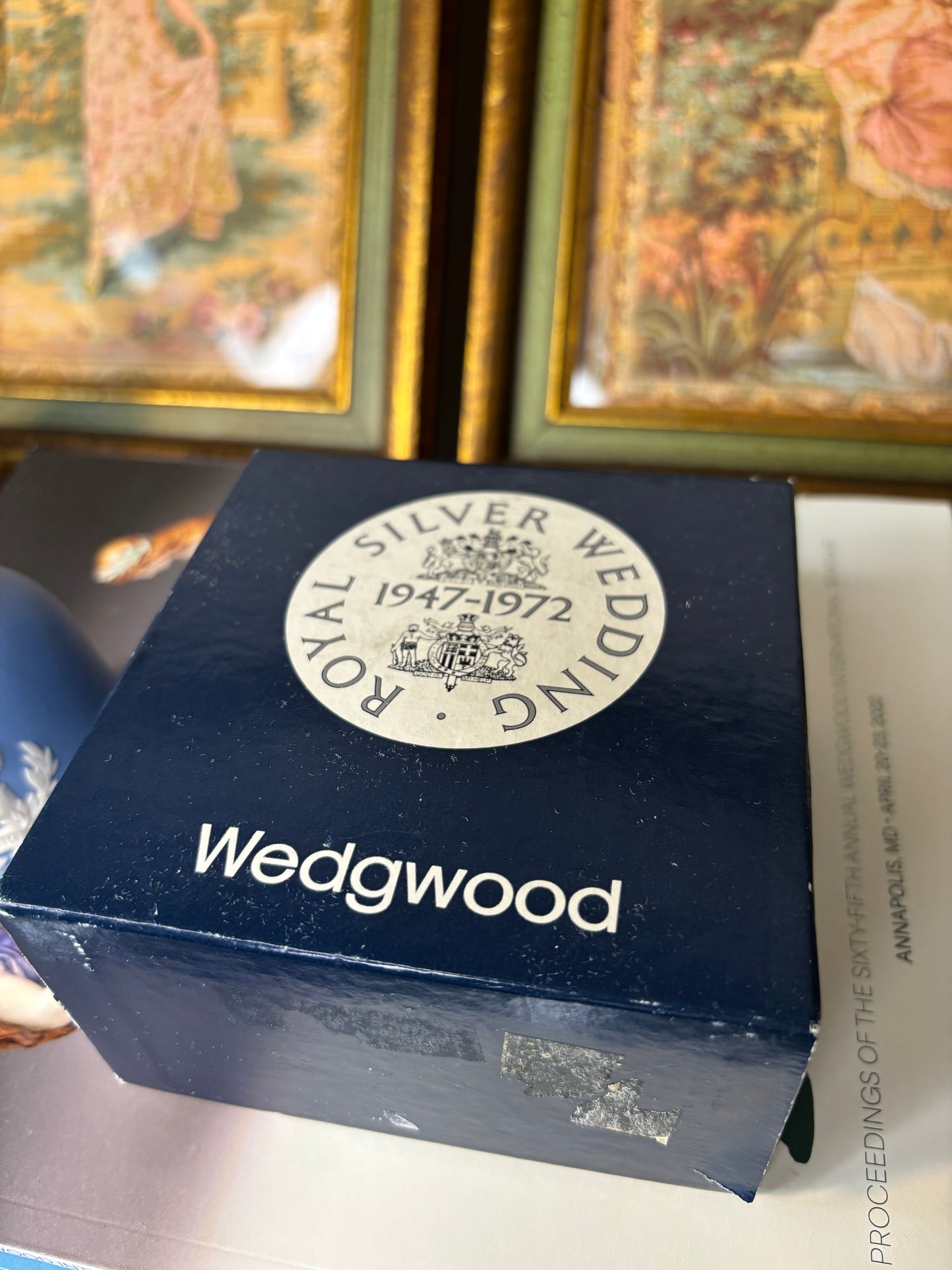 Wedgwood Jasperware Royal Wedding pair!