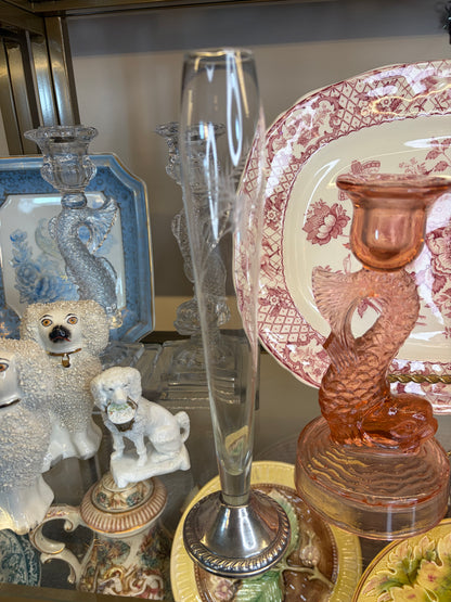 Lovely Duchin Sterling weighted tall vase!