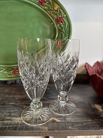 Reserved set of 4 of Waterford Lismore Cut Crystal Goblets