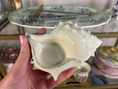 Lovely Lenox shell candleholder!