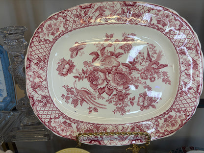 Stunning Mason’s ironstone transferware platter!