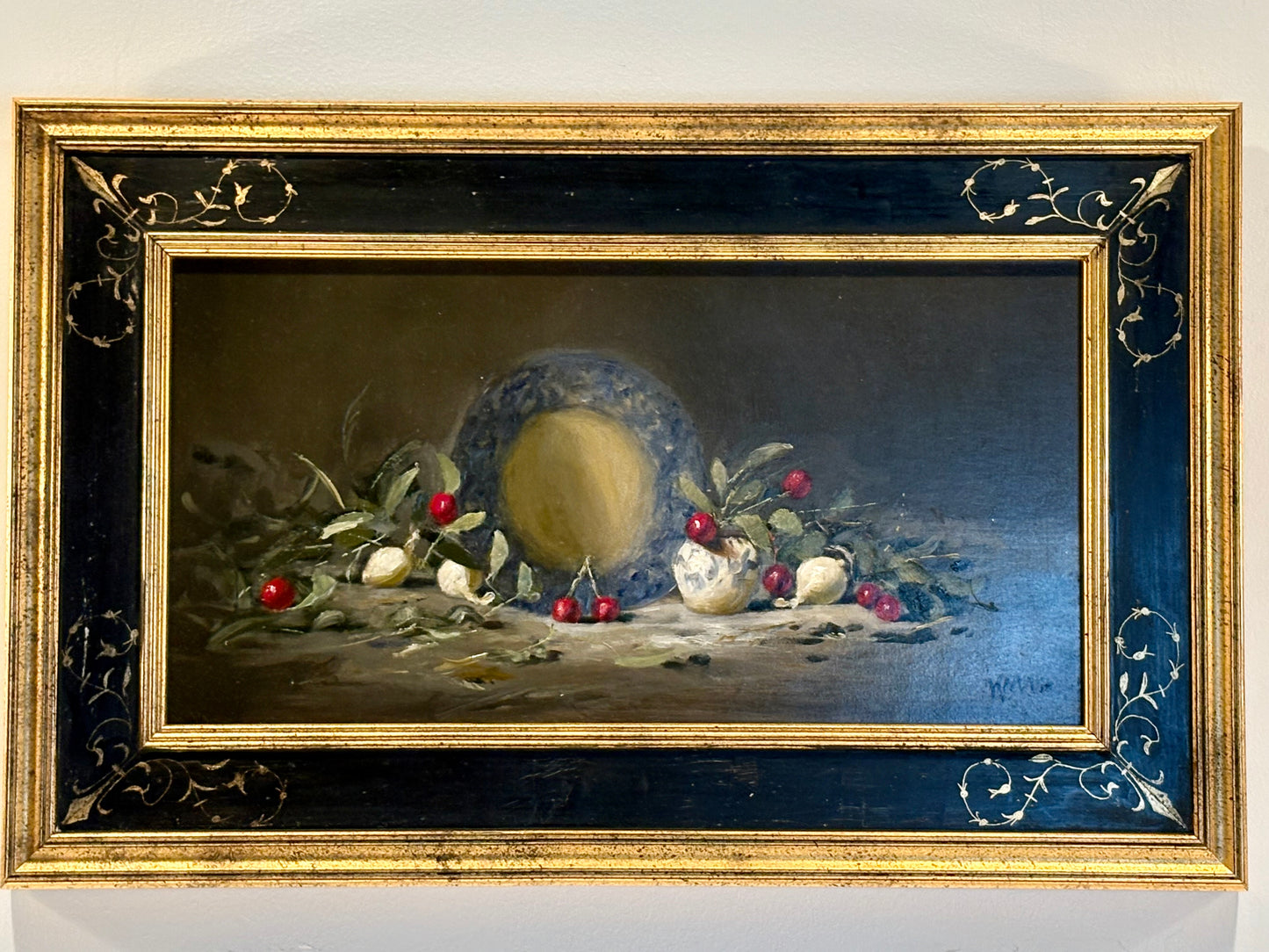 Original Oil on Board Painting from California Artist Kathryn Miller: 24.5” x 15.5”