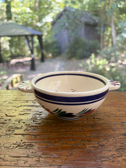 Henriot Quimper bowl with handles!