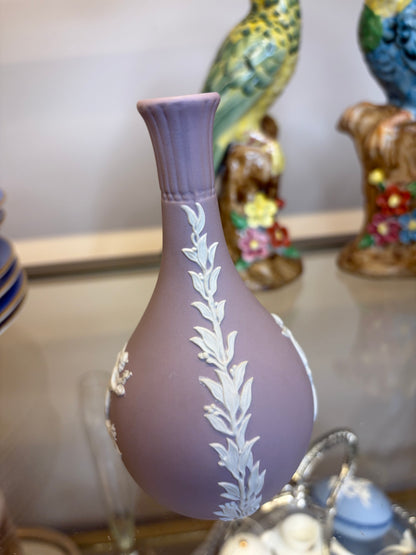Lovely lilac Wedgwood bud vase!