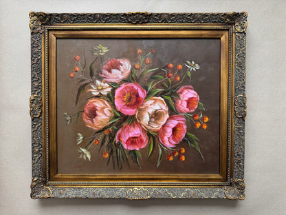 Bouquet of peonies 30x24”