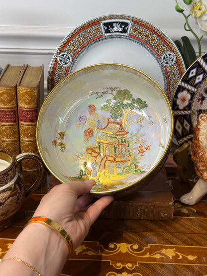 1920s Carlton Ware Chinese Style Bowl | 10" Diameter | Style DA4322