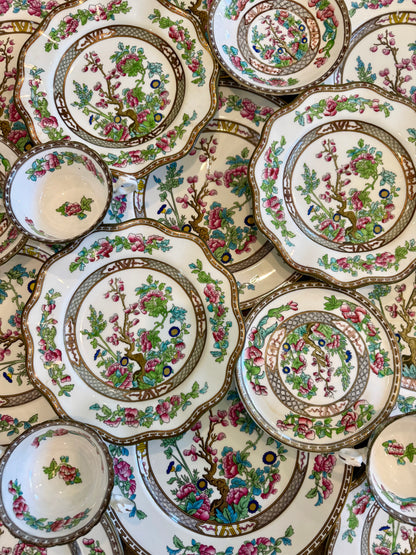 Reserved Molly PS - Vintage Indian Tree Coalport China Set