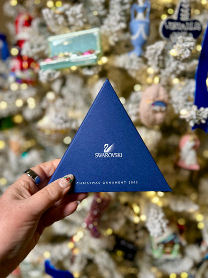 Swarovski Annual Ornament — 2003 Edition (Original Box & Certificate)