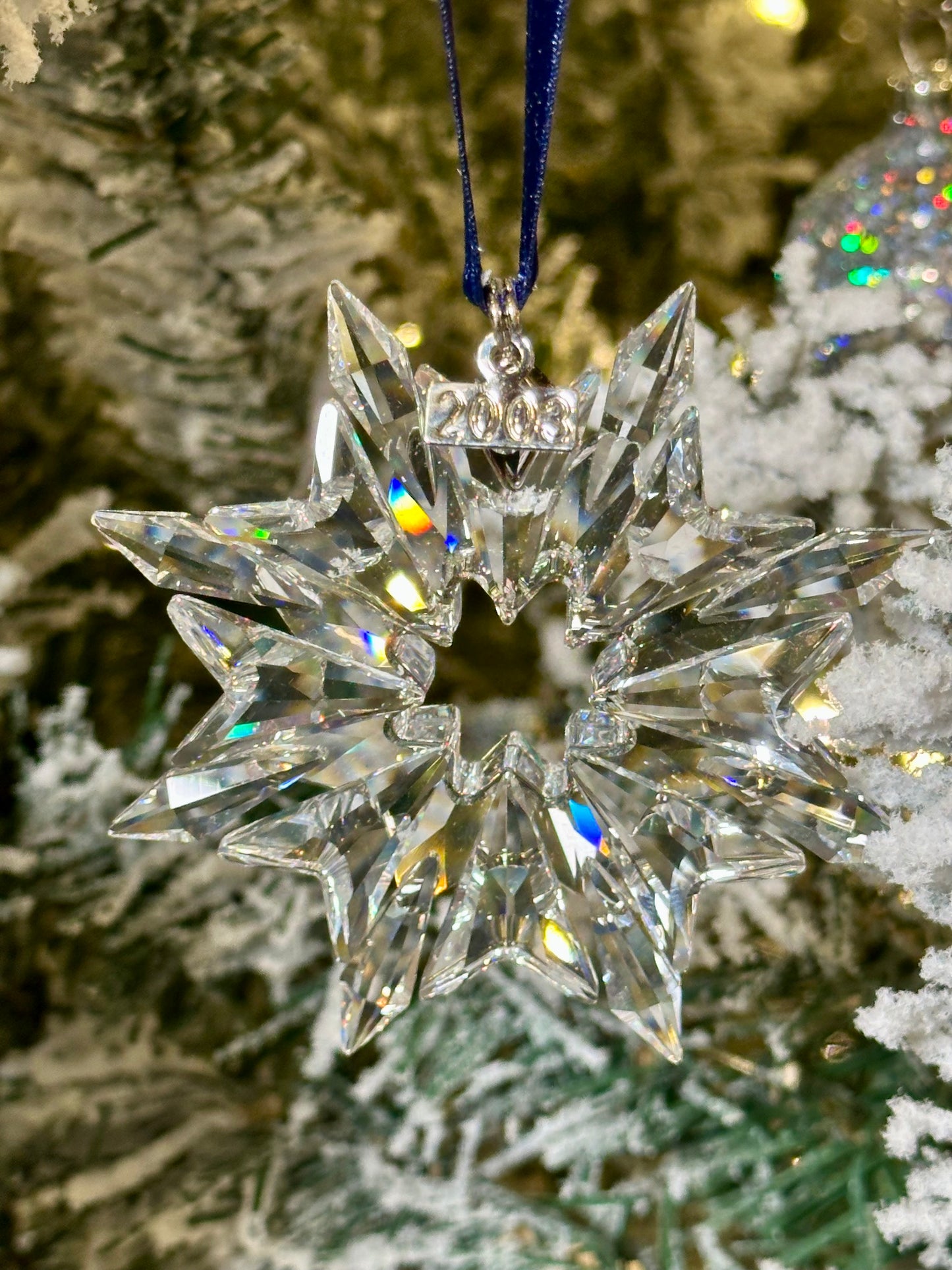 Swarovski Annual Ornament — 2003 Edition (Original Box & Certificate)