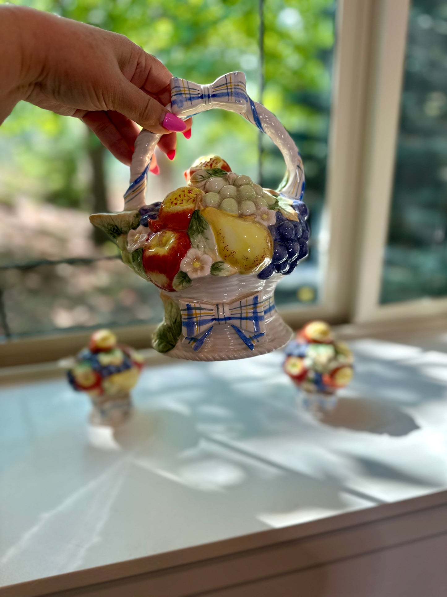 Vintage Fitz and Floyd 3-pc Tea Set, Circa 1997, 9”