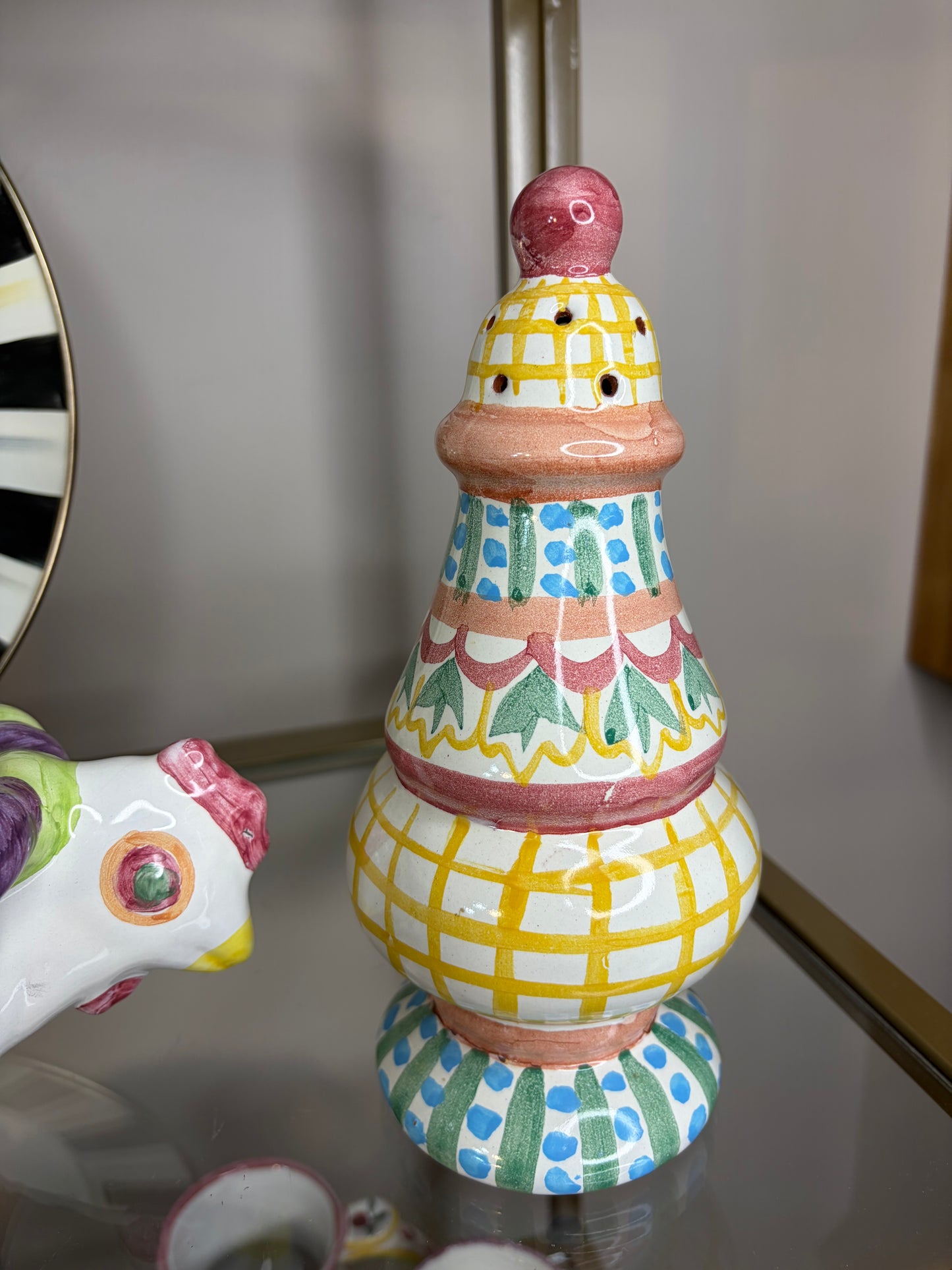 Mackenzie-Childs sugar shaker!