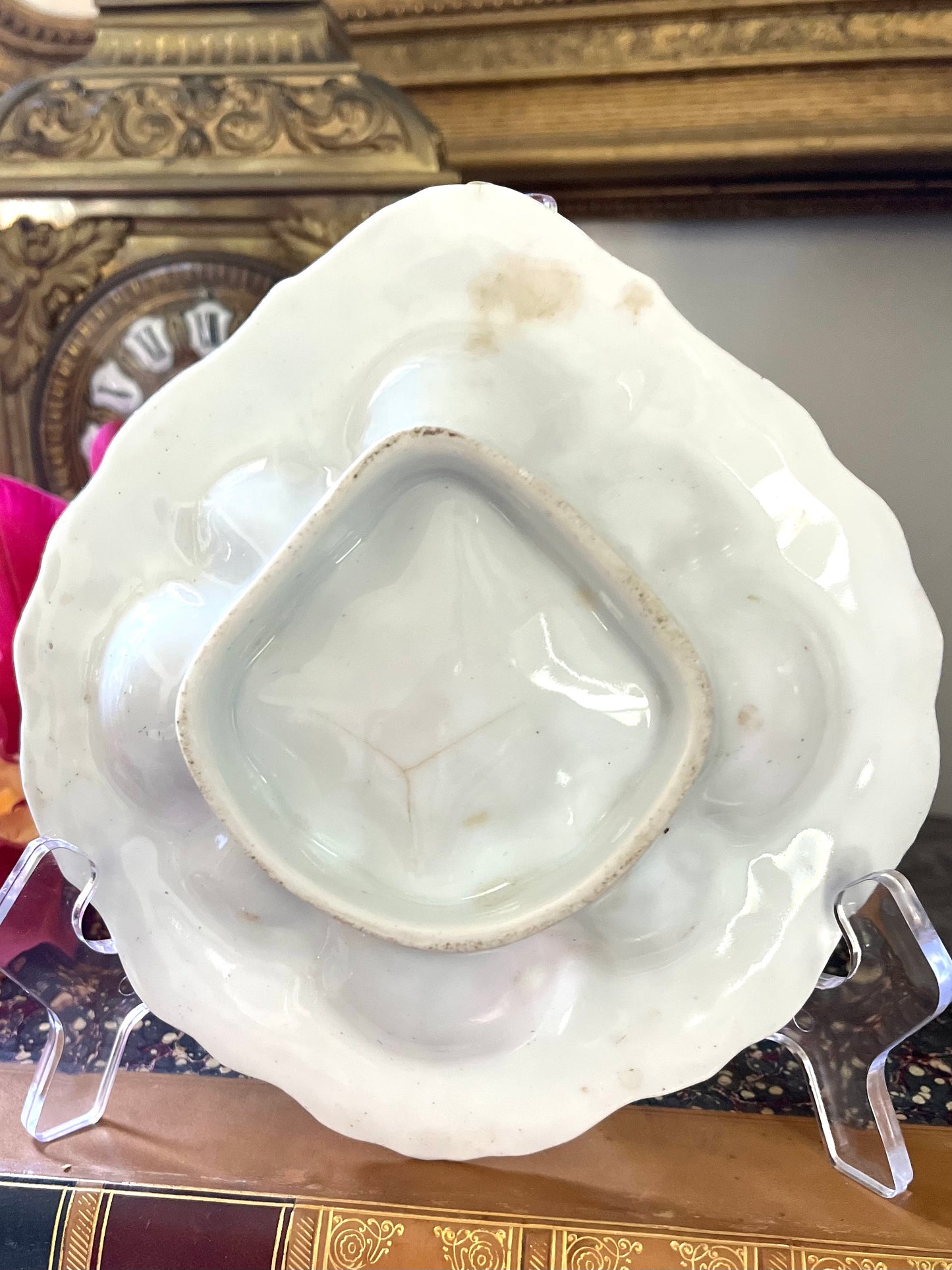 Live 06/02 Pre-1891 Beautiful Floral Nippon Moriage Candy/Trinket Dish