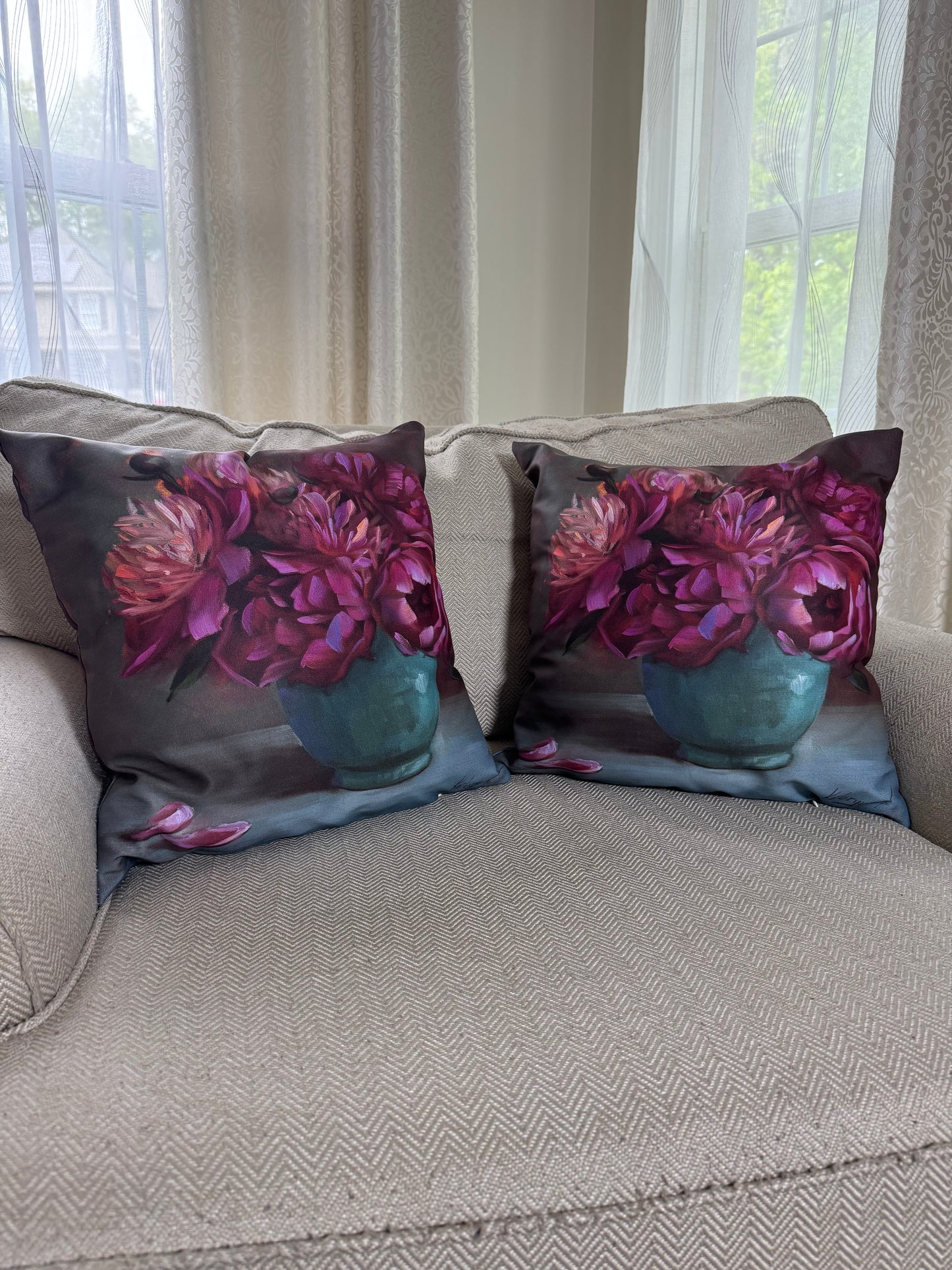 Custom made Pillow with original artwork