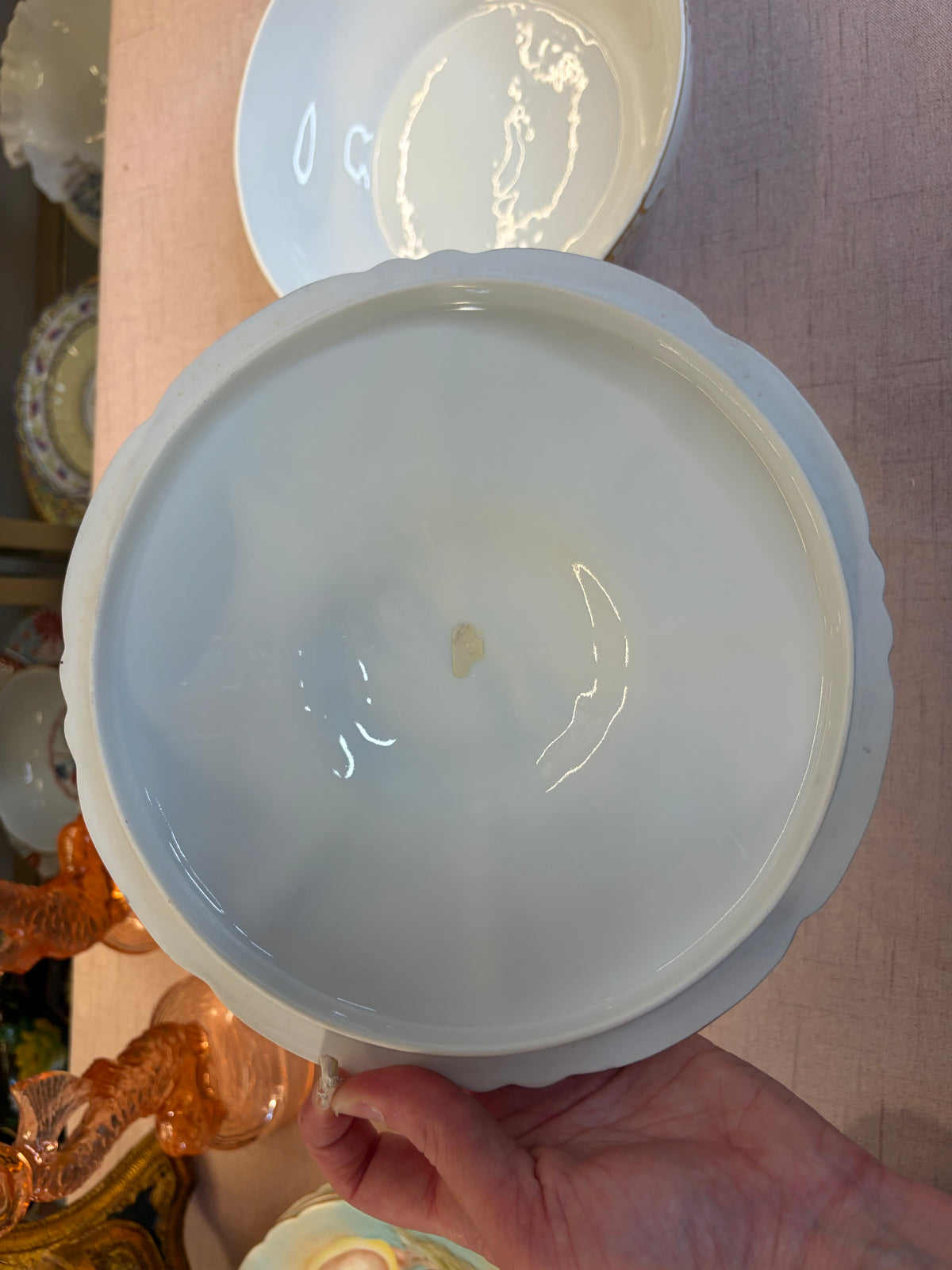 Gorgeous antique Vienna fish lidded tureen!