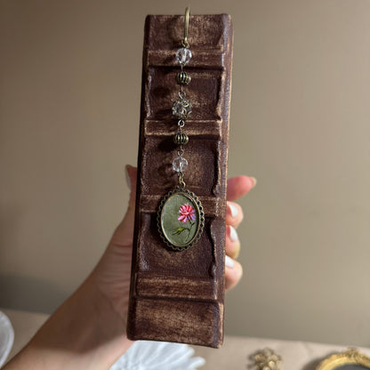 Commission bookmark peony