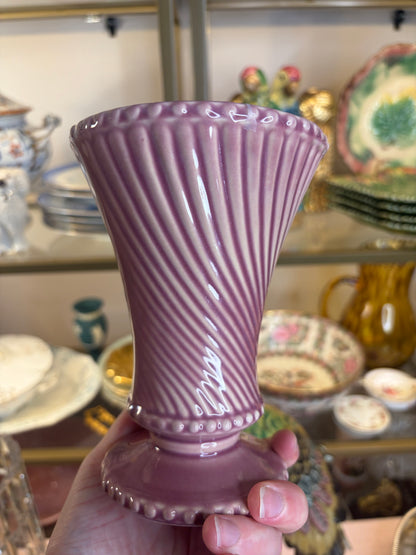 McCoy swirl pottery vase!