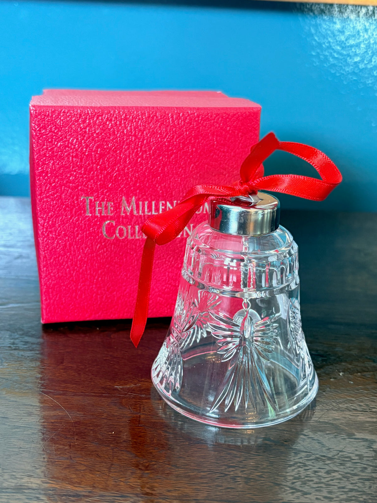 WCCR Charitable Item #194 | Waterford Crystal Millennium Bell Ornament | Made in Germany | Original Box