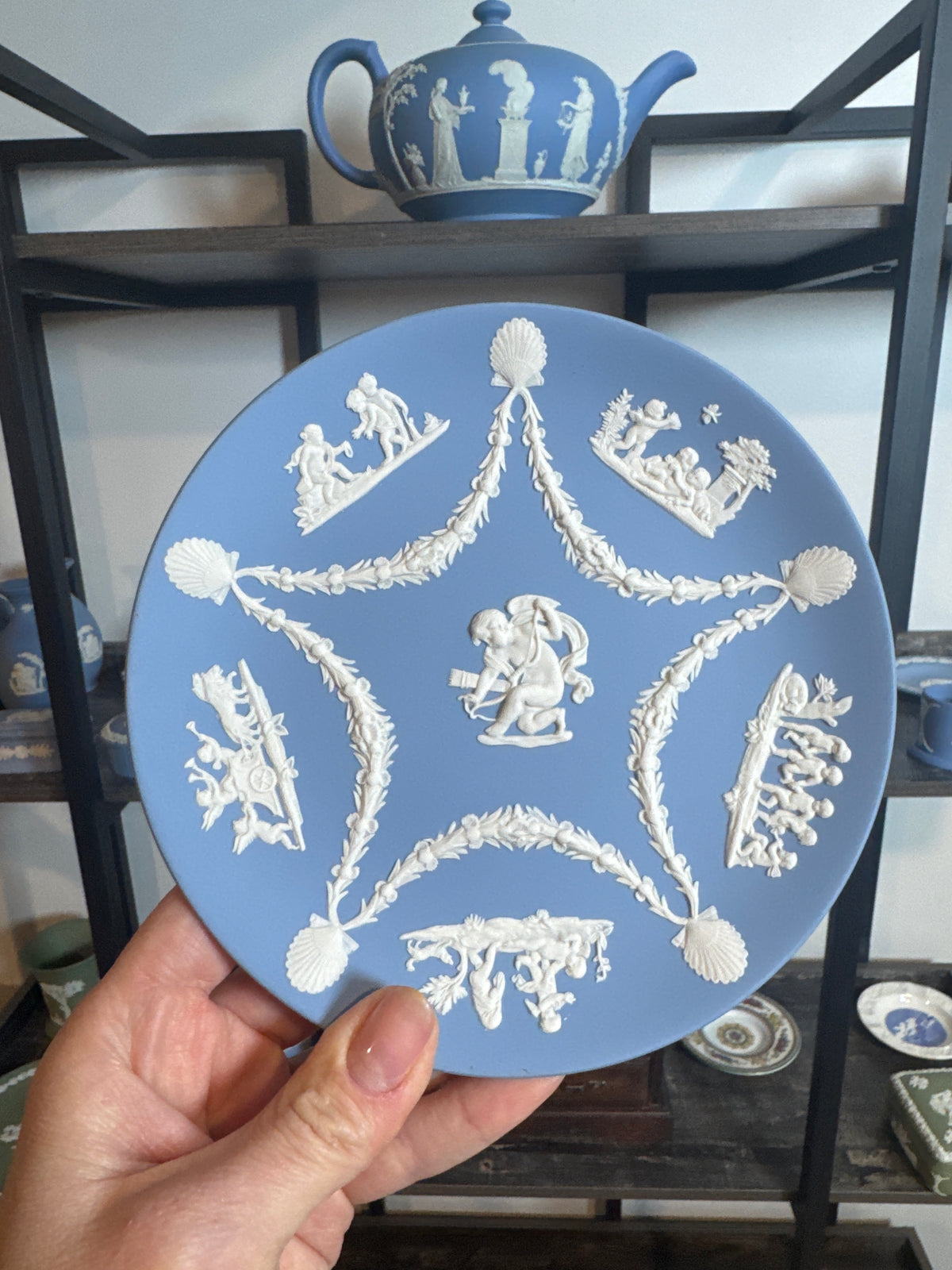 Wedgwood decorative plate 7”