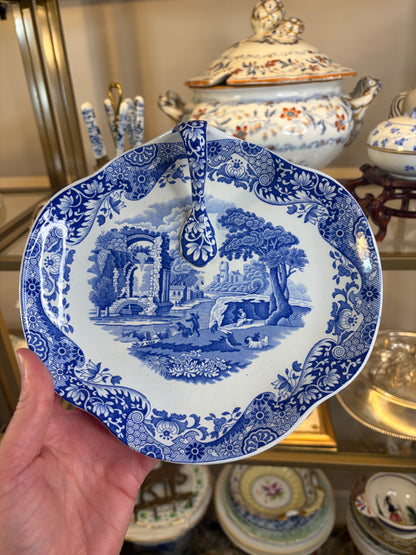 Lovely Spode Italian handled tray!
