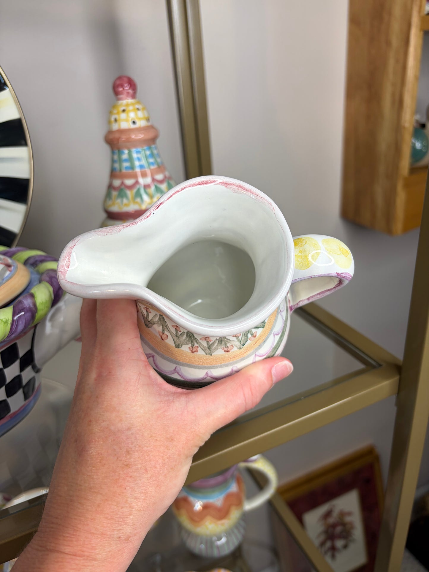 MacKenzie-Childs Aalsmeer creamer!