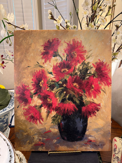 Vintage still life botanical Painting wall art