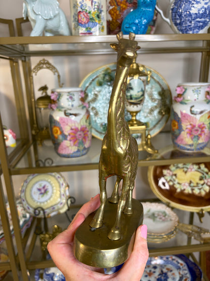 Mottahedeh brass giraffe!