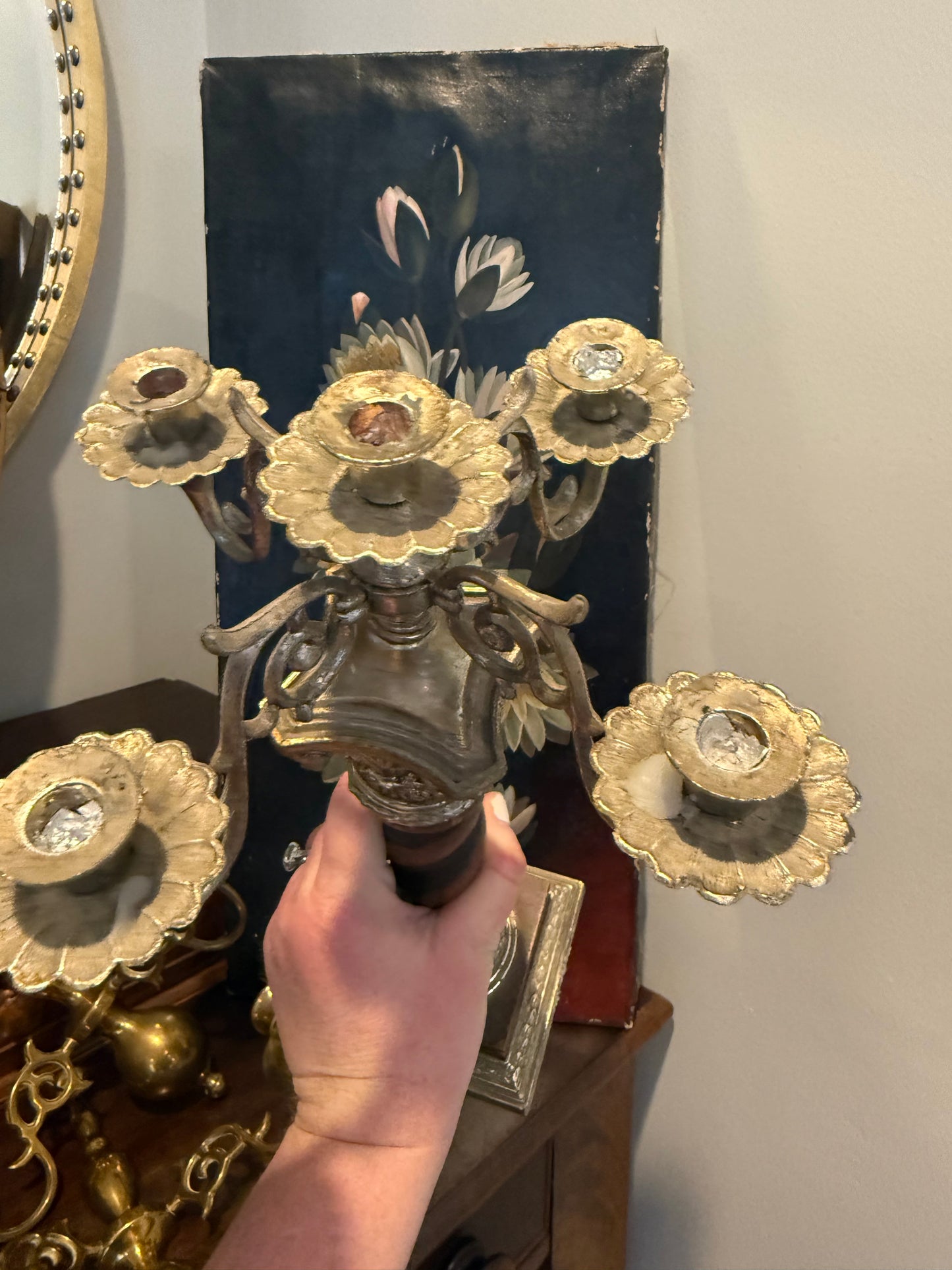 Live 5/26 Reserved - Vintage Candelabra