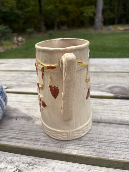 Antique Majolica pitcher!