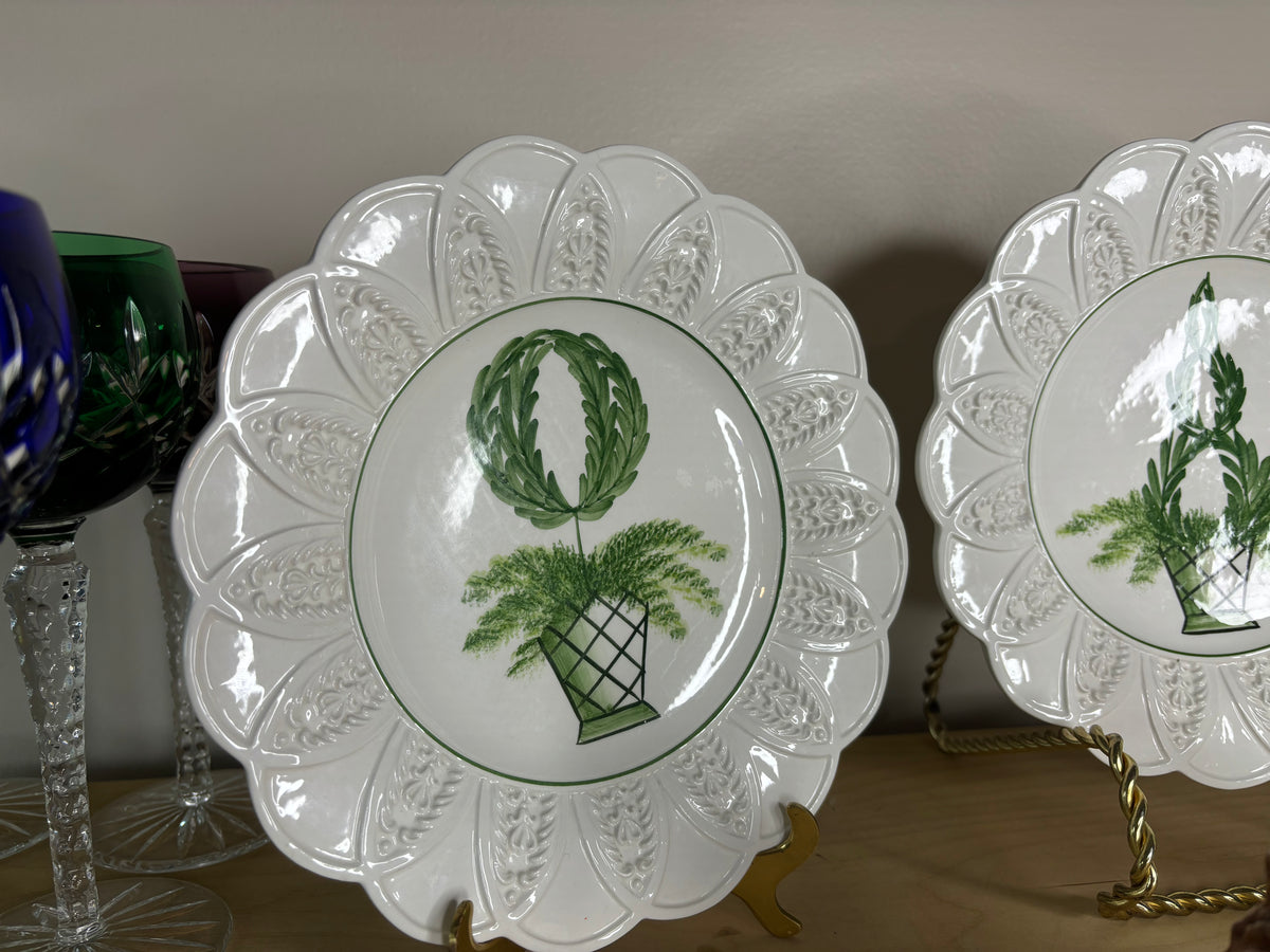 Lovely Trio of Italian Topiary plates! – Lillian Grey