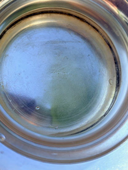 WCCR Charitable Item #104 | Leonard Silver-Plated Champagne Bucket | Vintage Wine Cooler | 10” x 8.5”