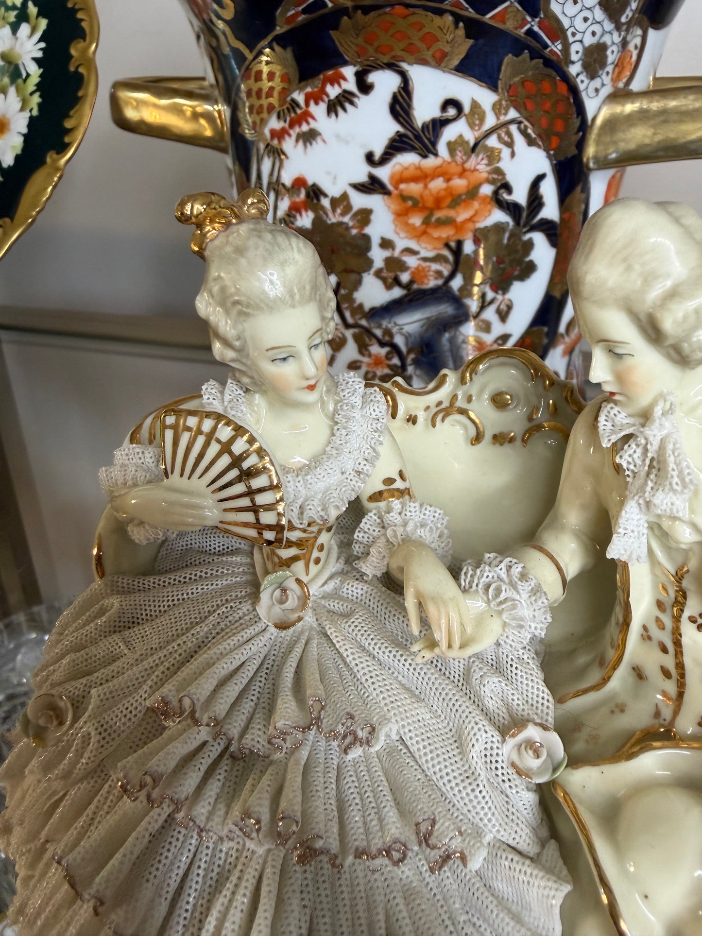 Stunning Dresden Lace courting couple!