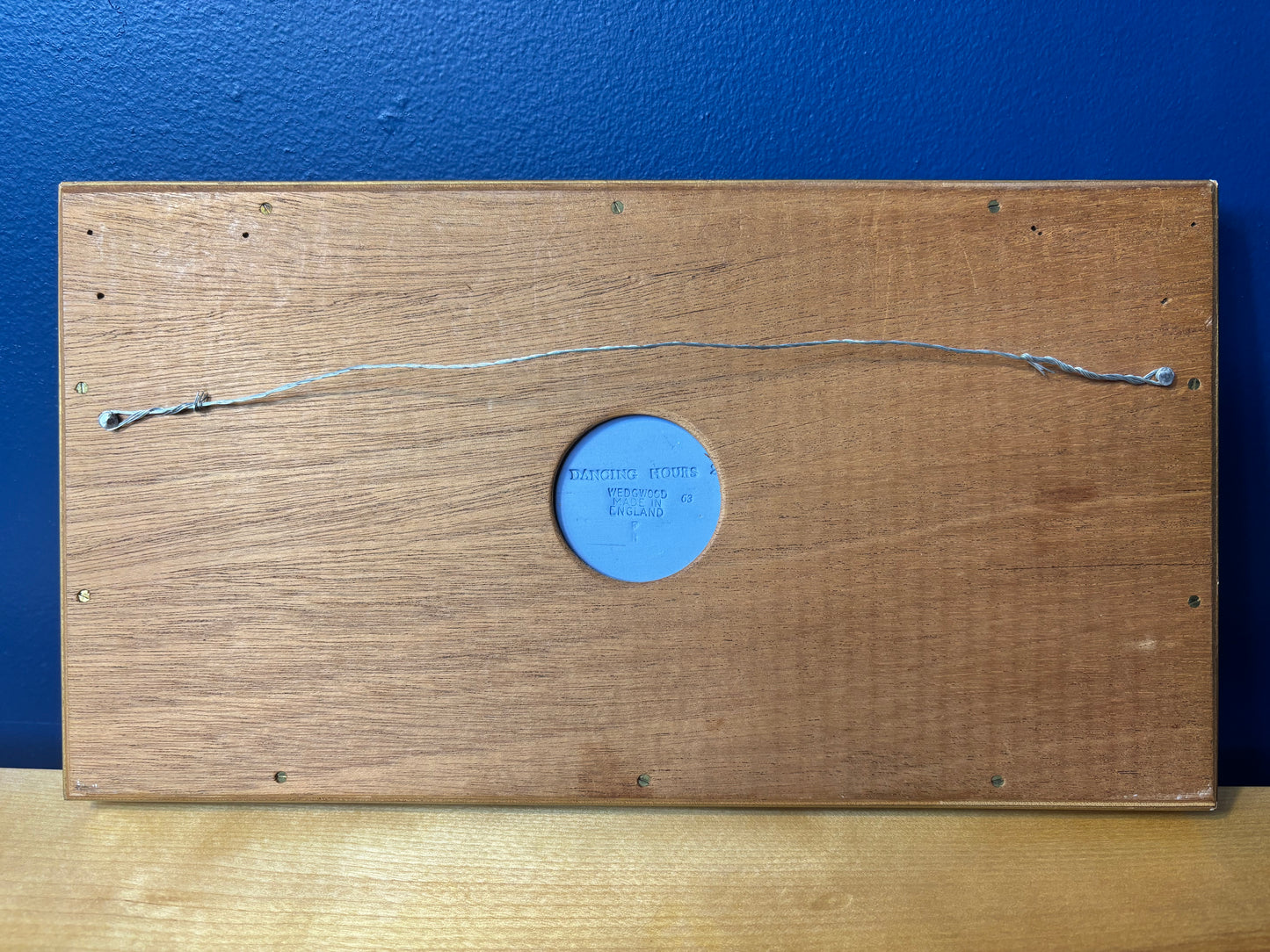 Stunning Wedgwood Jasperware Framed Dancing Hours!