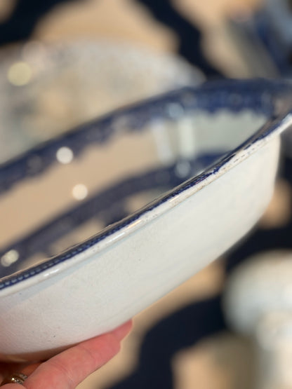 Allertons Blue Willow Bowl