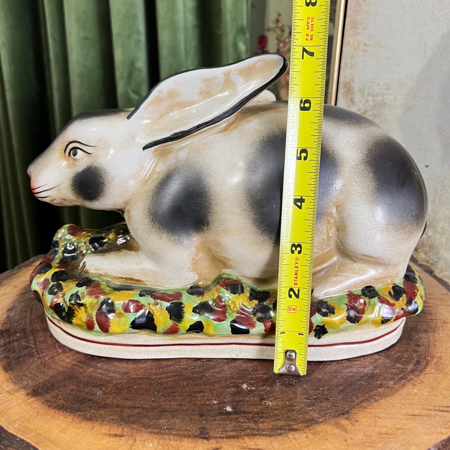 Staffordshire Reproduction Single Large Matle Rabbit