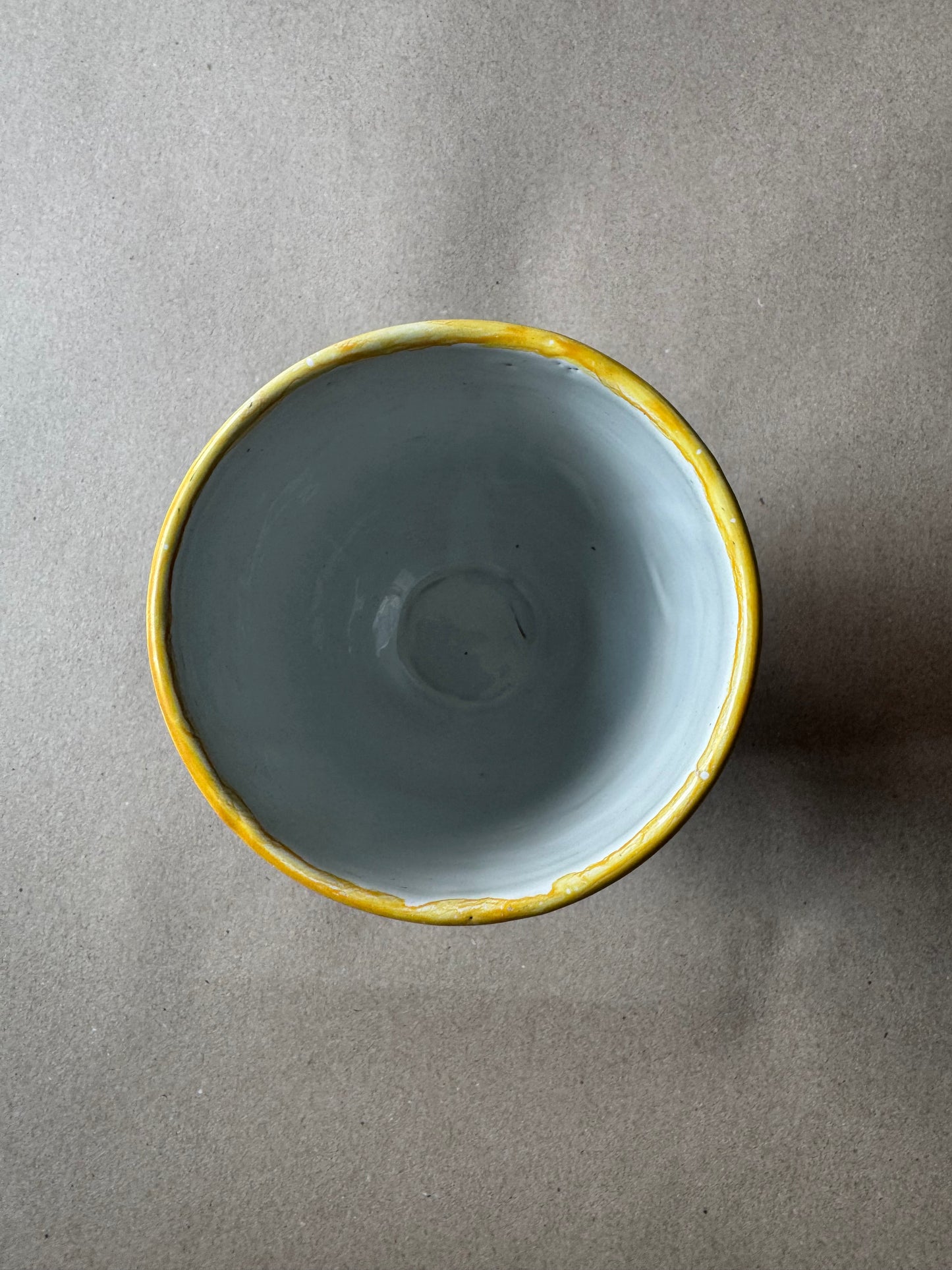 Hand-Painted Portuguese Faience Pedestal Vase