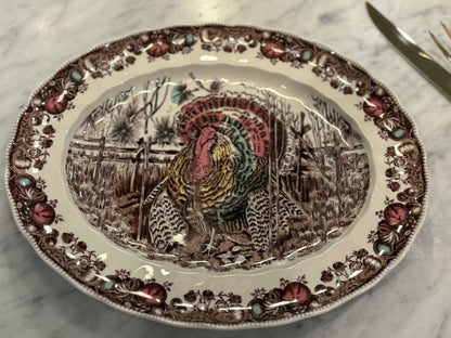 Johnson Brothers "His Majesty" Turkey Platter
