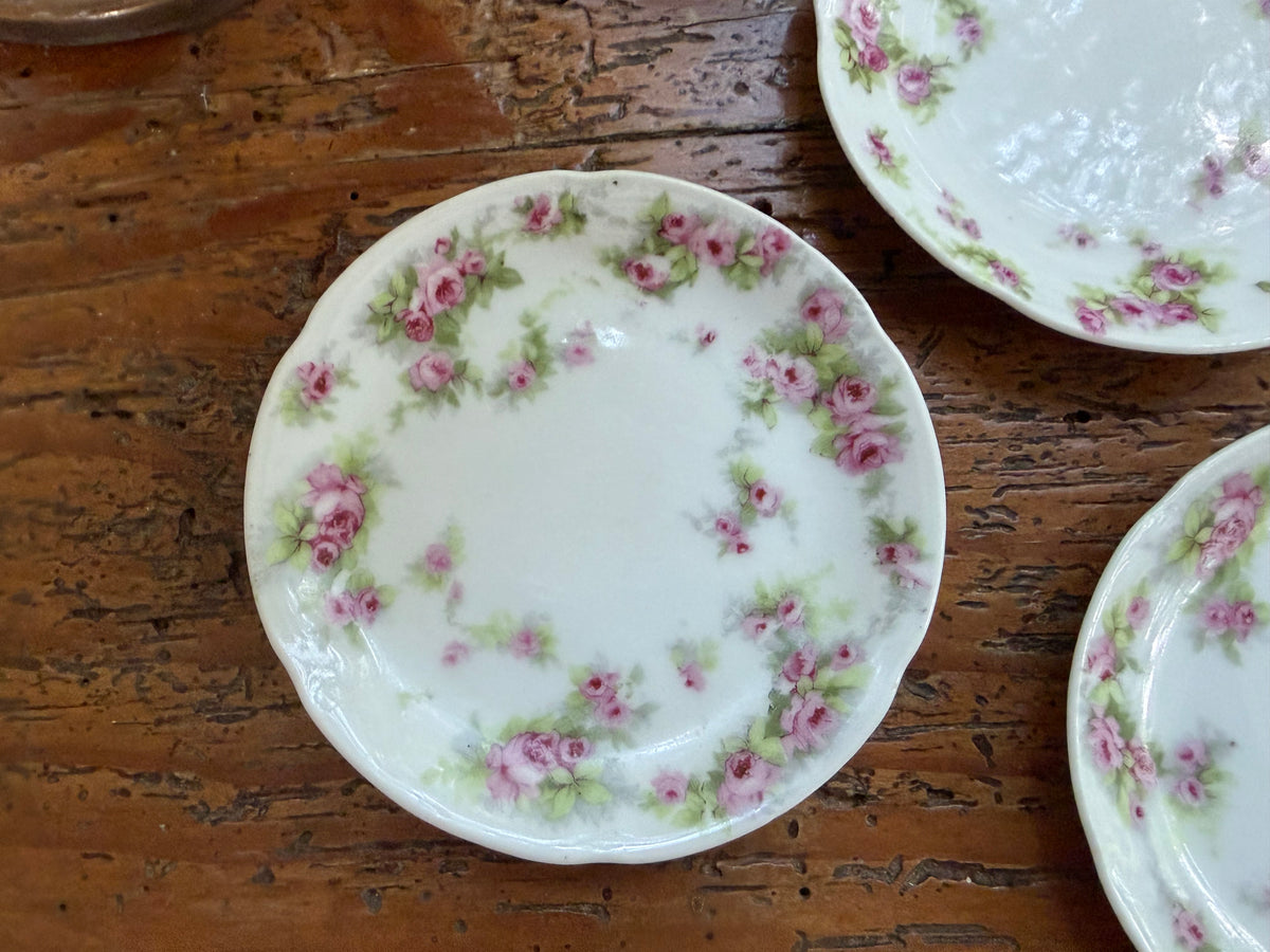 Lovely floral butter pats set of 3!
