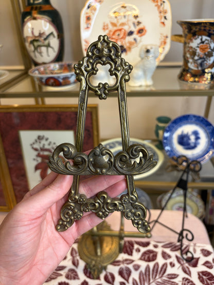 Reserved! Brass easel!