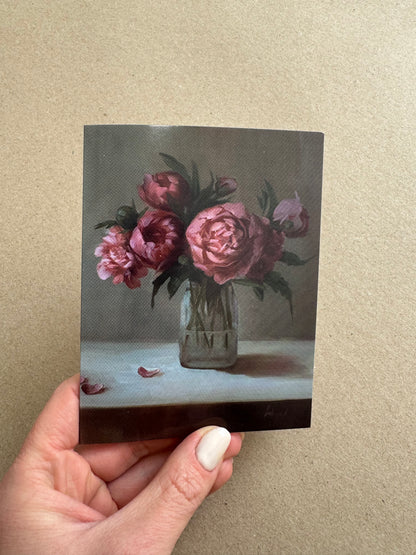 Set of 8 Notecards with original art print