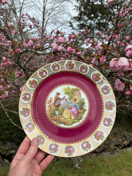 Lovely Bavarian China plate!