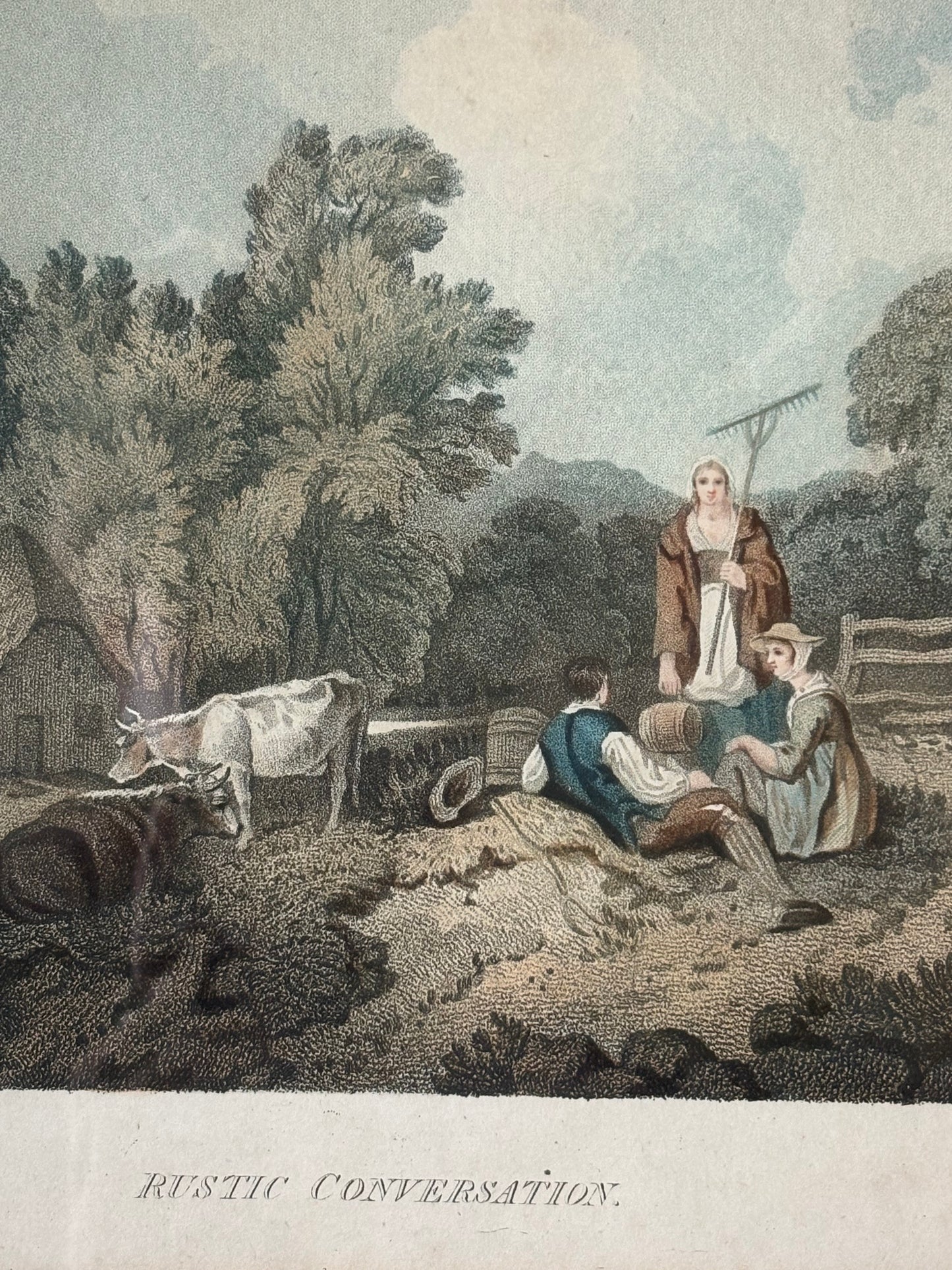 Set (4) Framed 19th century Lithographs