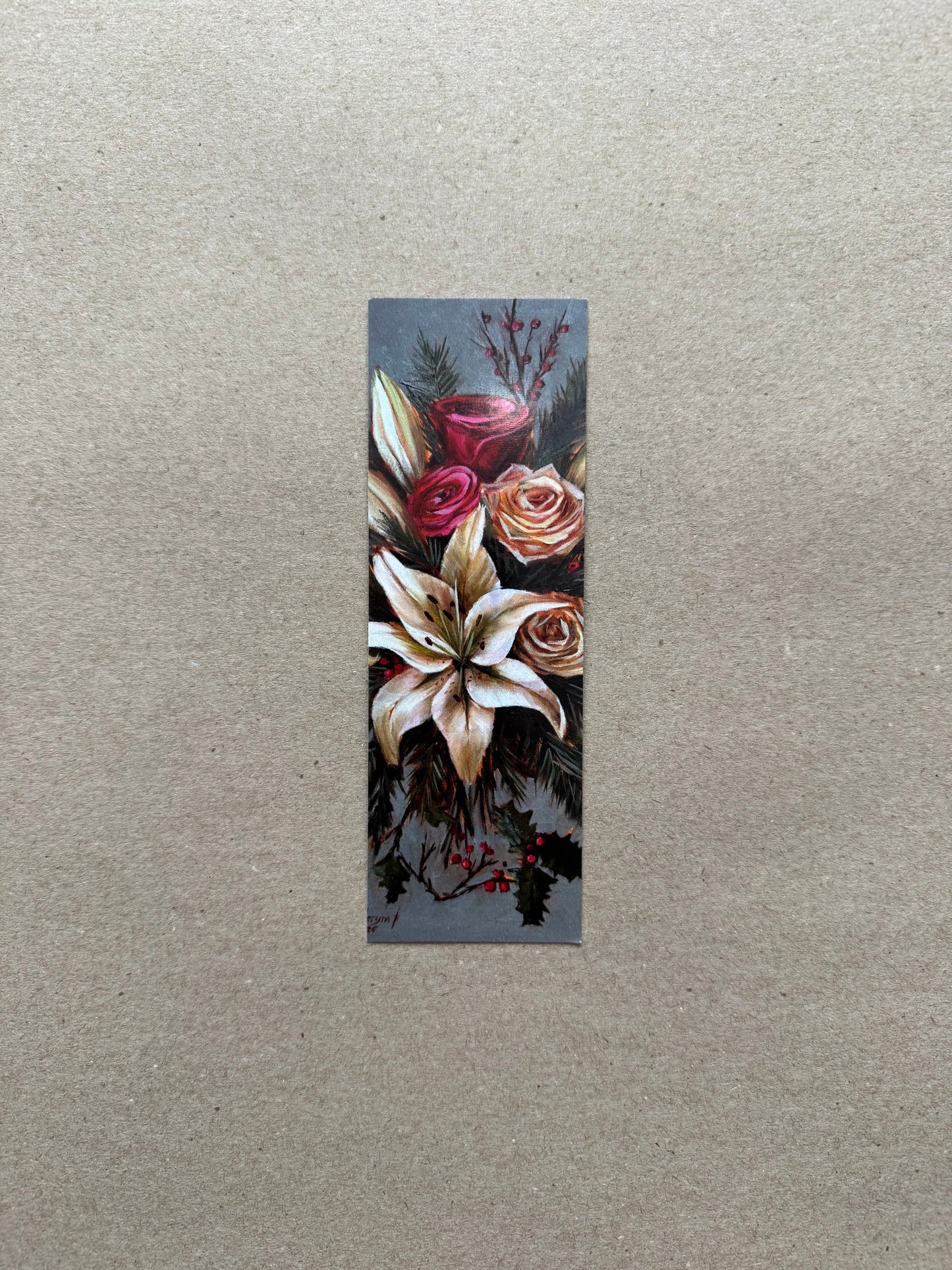 Set of bookmarks with original art 5 pieces