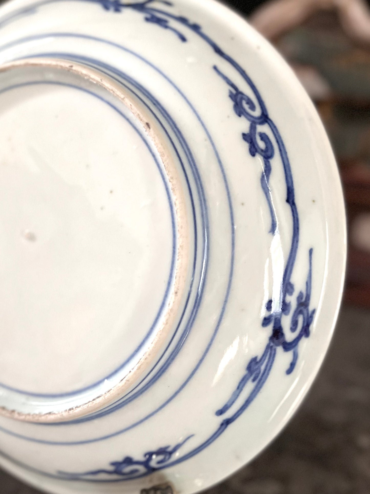 RESERVED - KCDINKS - Live 7/7 Antique Japanese Imari Black Sails Cabinet Plate | Meiji Period Porcelain