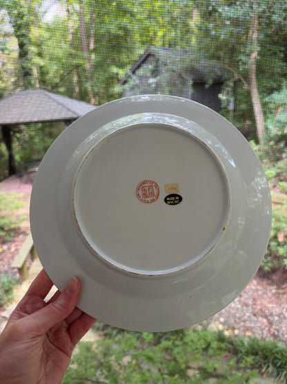 Gorgeous handpainted phoenix plate! 4 available, sold separately!