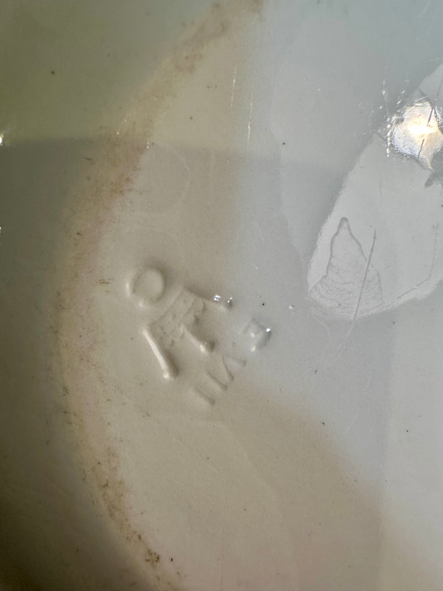 Antique John Maddock & Sons Ironstone Platter, c. 1896–1920