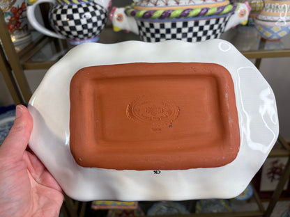Mackenzie-Childs butter dish!