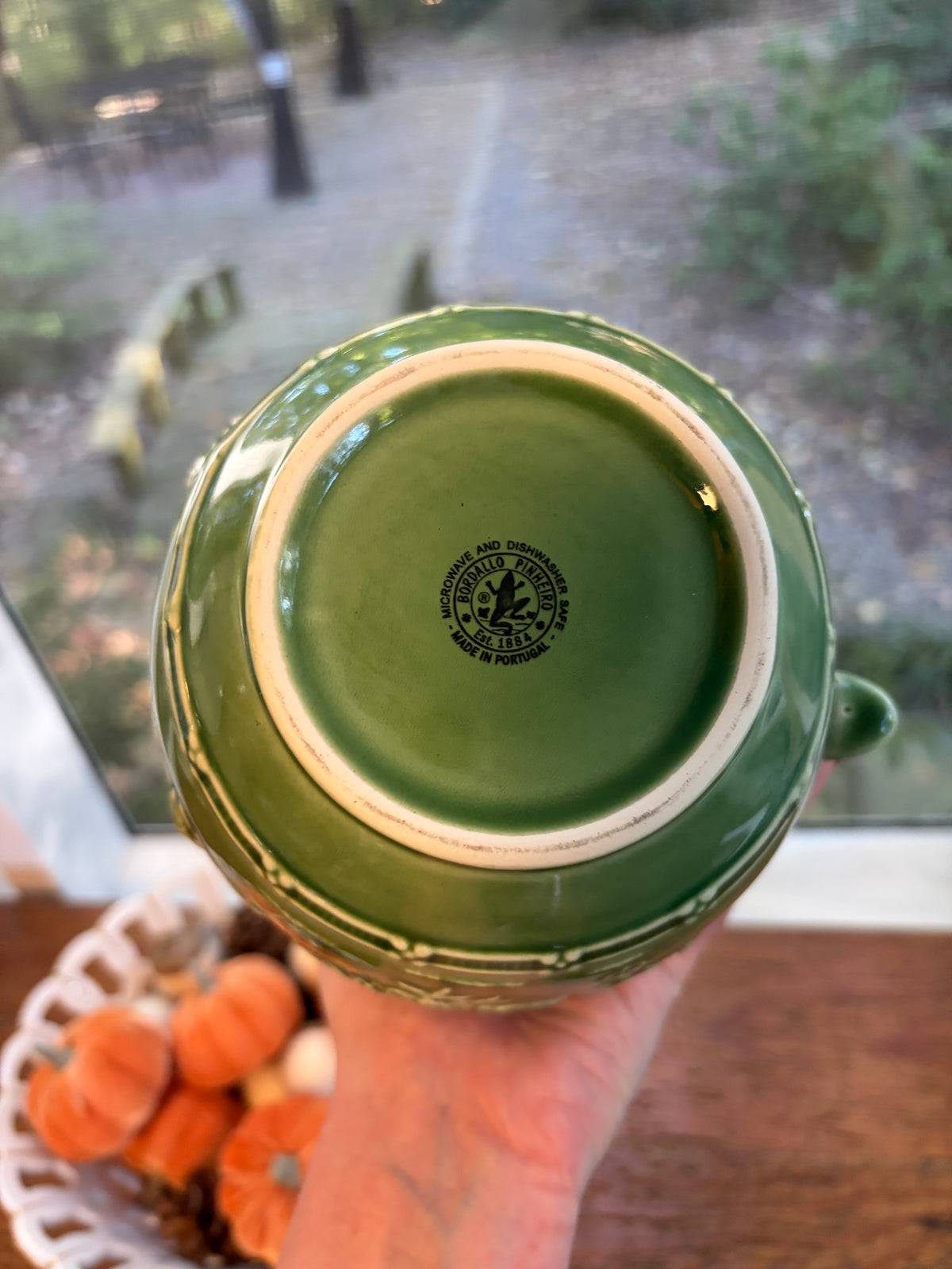 Bordallo Pinheiro turkey pitcher!