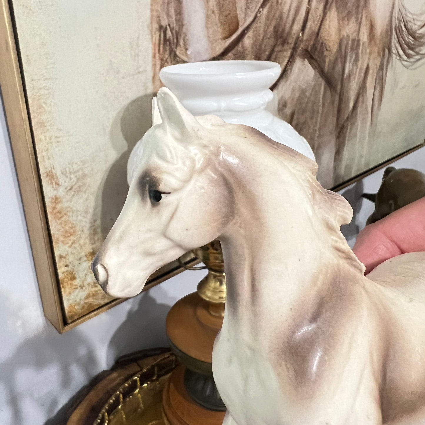 Norleans Ceramic Palomino Quarter Horse Figure